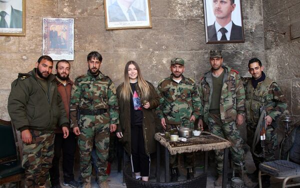 Maryana Naumova visits Syria - Sputnik International