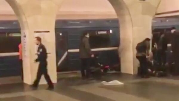 St. Petersburg Metro Attack - Sputnik International