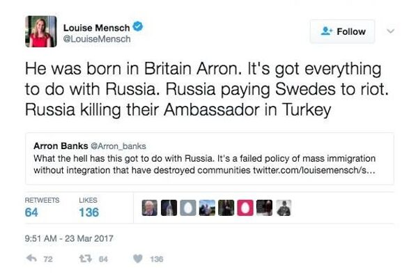Louise Mensch Louise Mensch - Sputnik International