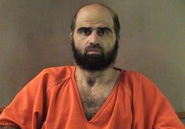 Fort Hood shooter Nidal Hasan in 2015 - Sputnik International