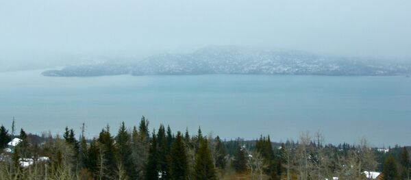 A view of a bay in the village of Kachemak, Alaska A view of a bay in the village of Kachemak, Alaska - Sputnik International