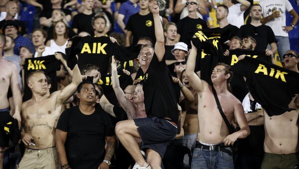 AIK's soccer fans (File) - Sputnik International
