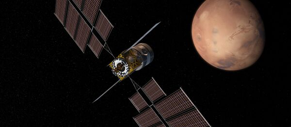 Boeing Deep Space transit vehicle on approach - Sputnik International