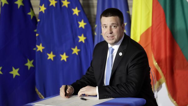 Estonian Prime Minister Juri Ratas - Sputnik International