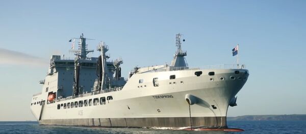UK Navy's RFA Tidespring UK Navy's RFA Tidespring - Sputnik International