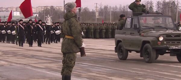 First Rehearsal For 2017 Moscow Victory Day Parade - Sputnik International