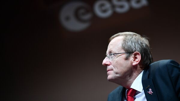 Jan Woerner , head of the European Space Agency, ESA, attends an event at the ESA Germany headquarter in Darmstadt, Germany. (File) Jan Woerner , head of the European Space Agency, ESA, attends an event at the ESA Germany headquarter in Darmstadt, Germany. (File) - Sputnik International