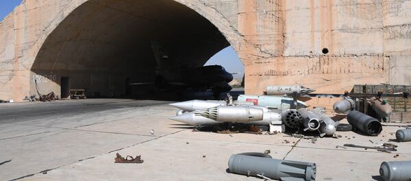 US missile attack on the Syrian airfield - Sputnik International