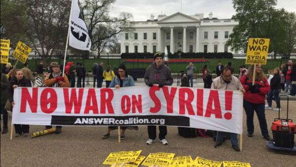 Syria Protest - Sputnik International