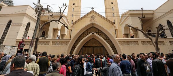 A Coptic church in Egypt. File photo A Coptic church in Egypt. File photo - Sputnik International