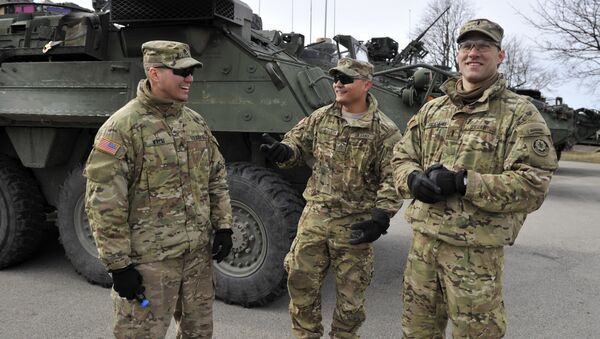 US servicemen in Latvia. File photo - Sputnik International