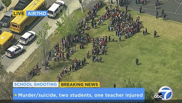 School Shooting in San Bernardino - Sputnik International