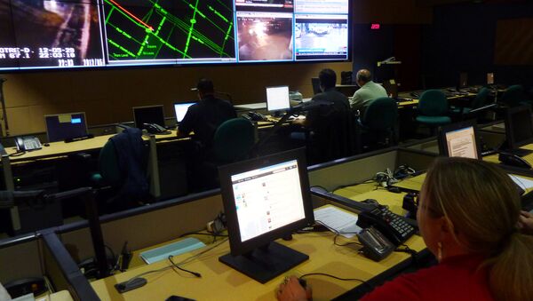 Montreal's police command center is seen on May 29, 2012 - Sputnik International