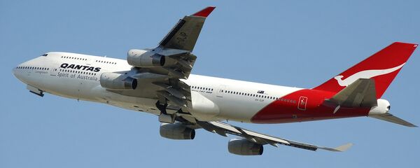 Qantas Boeing 747 Qantas Boeing 747 - Sputnik International