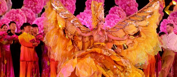 Peony cultural festival opens in Central China - Sputnik International