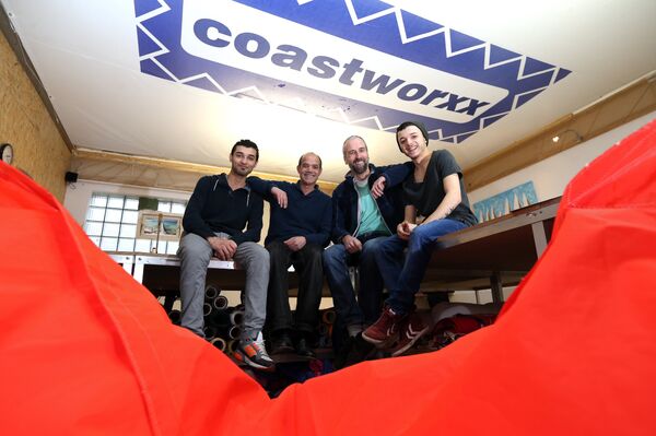 Owner Christian Lubbe (second from the left) and the Coastworxx team - Sputnik International