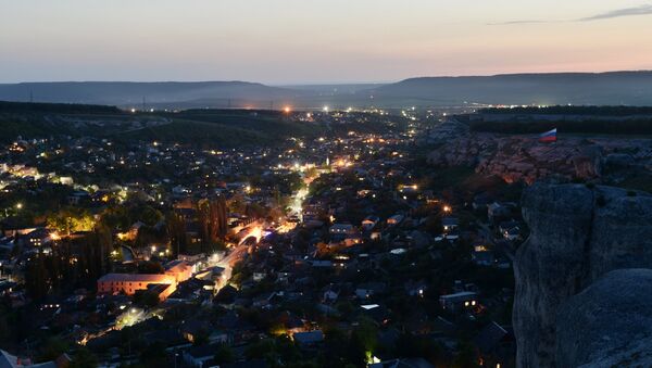 A panoramic sight of Bakhchisarai in south Crimea. - Sputnik International