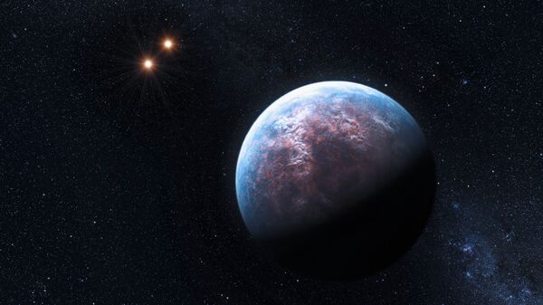 An artist's illustration of the Gliese 667Сс exoplanet - Sputnik International