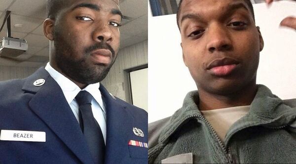 Akeem Beazer, left, and Dalian Washington, right. Two airmen from the Dover Airbase charged with trafficking and sexually abusing a runaway teenage girl. Akeem Beazer, left, and Dalian Washington, right. Two airmen from the Dover Airbase charged with trafficking and sexually abusing a runaway teenage girl. - Sputnik International