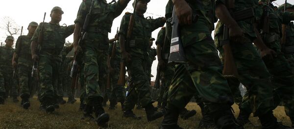 Nepalese former Maoist combatant parade. (File) Nepalese former Maoist combatant parade. (File) - Sputnik International