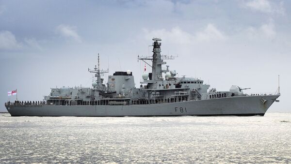 HMS Sutherland (F81), a type 23 frigate of the Royal Navy - Sputnik International
