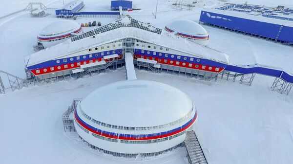 Russia's Arctic Trefoil military base - Sputnik International