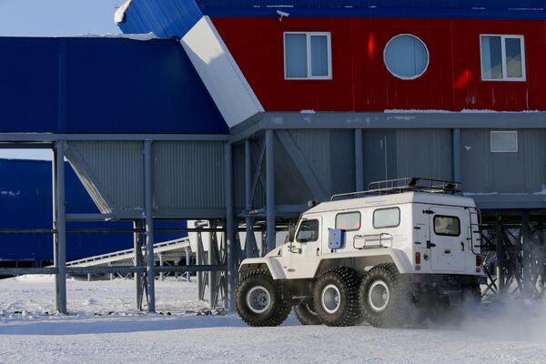 Base of the Russian Defense Ministry in Arctic Base of the Russian Defense Ministry in Arctic - Sputnik International