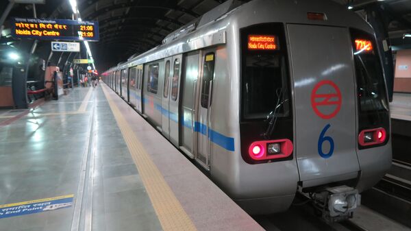Delhi Metro  - Sputnik International