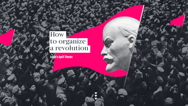 How to Organize a Revolution - Sputnik International