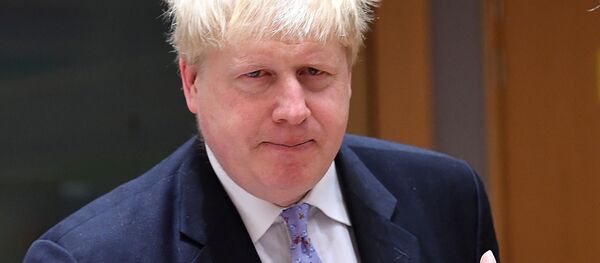 British foreign minister Boris Johnson (L) listens to EU foreign policy chief Federica Mogherini during an EU foreign ministers meeting at the European Council, in Brussels, on January 16, 2017 British foreign minister Boris Johnson (L) listens to EU foreign policy chief Federica Mogherini during an EU foreign ministers meeting at the European Council, in Brussels, on January 16, 2017 - Sputnik International