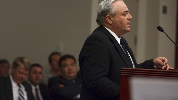 Winston Blackmore speaks at a hearing held in the Matheson Courthouse in Salt Lake City on Wednesday, July 29, 2009 to decide on the sale of the Berry Knoll property in the United Effort Plan (UEP) land trust. - Sputnik International