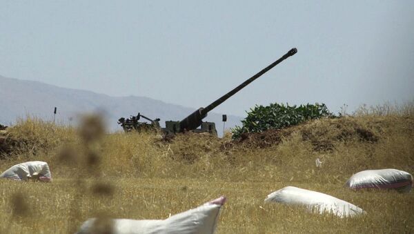Syrian anti-aircraft gun (file) - Sputnik International