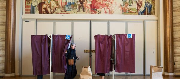 First round of French presidential election First round of French presidential election - Sputnik International
