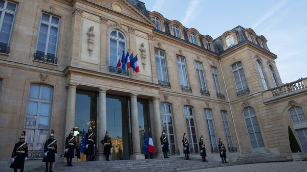 Guards of honor at the Elysee Palace, Paris - Sputnik International