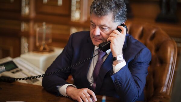 Ukrainian President Petro Poroshenko. (File) - Sputnik International