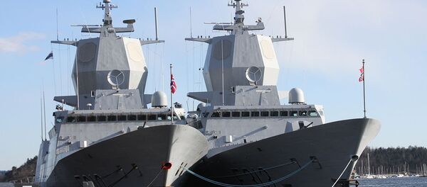 Frigates KNM Fridtjof Nansen and KNM Helge Ingstad, in Oslo Frigates KNM Fridtjof Nansen and KNM Helge Ingstad, in Oslo - Sputnik International