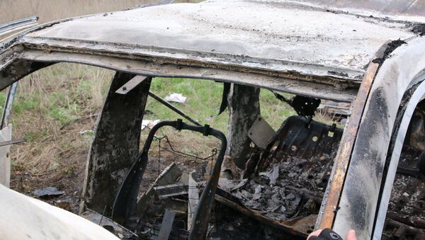 OSCE staff member killed in car explosion in Lugansk region - Sputnik International