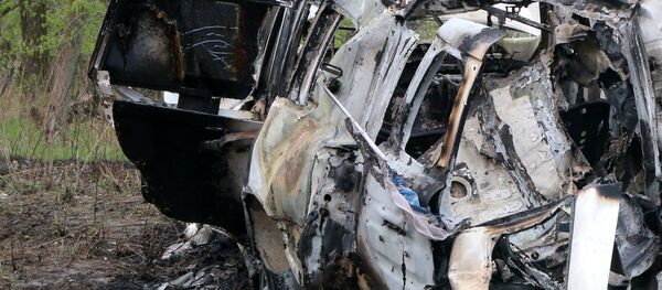 OSCE staff member killed in car explosion in Lugansk region OSCE staff member killed in car explosion in Lugansk region - Sputnik International
