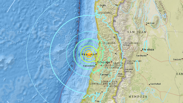 Chile Earthquake - Sputnik International