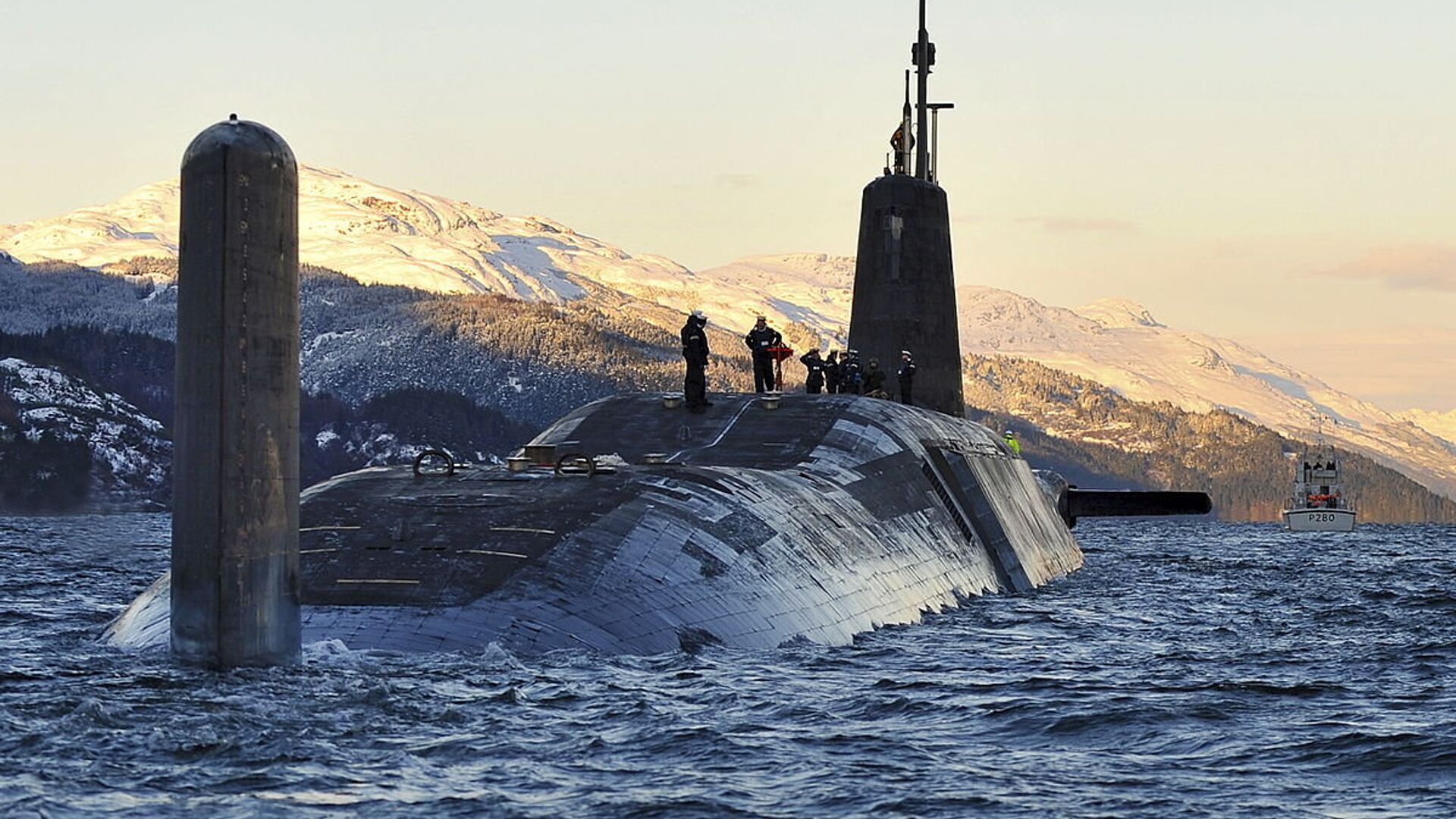 Nuclear Submarine HMS Vanguard Returns to HMNB Clyde, Scotland MOD  - Sputnik International, 1920, 19.07.2023