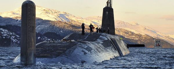 Nuclear Submarine HMS Vanguard Returns to HMNB Clyde, Scotland MOD - Sputnik International