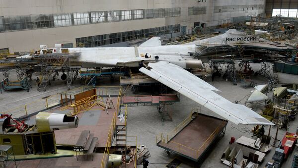 Overhaul of Tu-160 planes at Kazan Aircraft Plant - Sputnik International