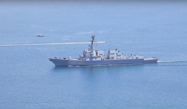 US Destroyer Sails Into Disputed South China Sea Amid Beijing's Reported Refusal to Grant It Port Visit US Destroyer Sails Into Disputed South China Sea Amid Beijing's Reported Refusal to Grant It Port Visit - Sputnik International