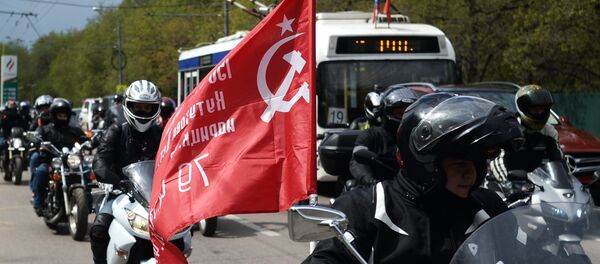 Night Wolves start new biker season. File photo Night Wolves start new biker season. File photo - Sputnik International
