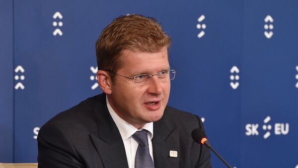 Slovak Economy Minister Peter Ziga - Sputnik International