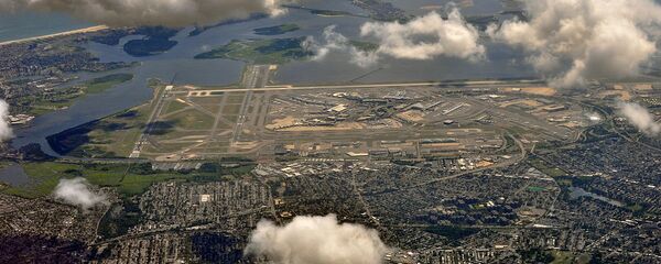 Aerial view of JFK International Airport, New York, from the northeast - Sputnik International