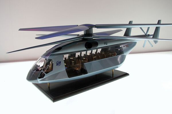 Model of Kamov Ka-92 helicopter Model of Kamov Ka-92 helicopter - Sputnik International