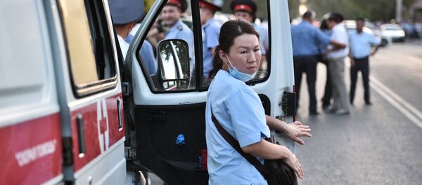A paramedic in Kyrgyzstan. (File) A paramedic in Kyrgyzstan. (File) - Sputnik International