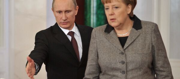 Russian-German bilateral talks in the Kremlin - Sputnik International