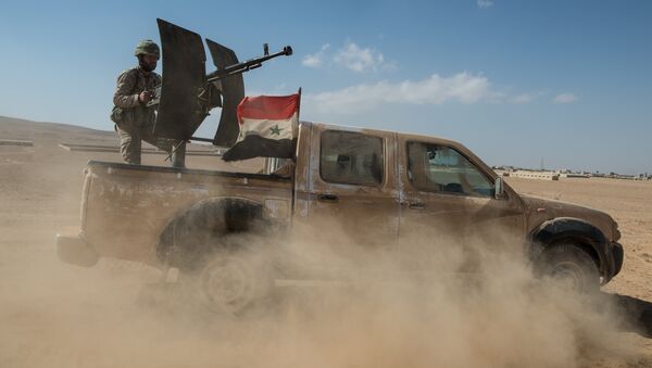 A truck of the Syrian Arab Army (SAA). (File) - Sputnik International
